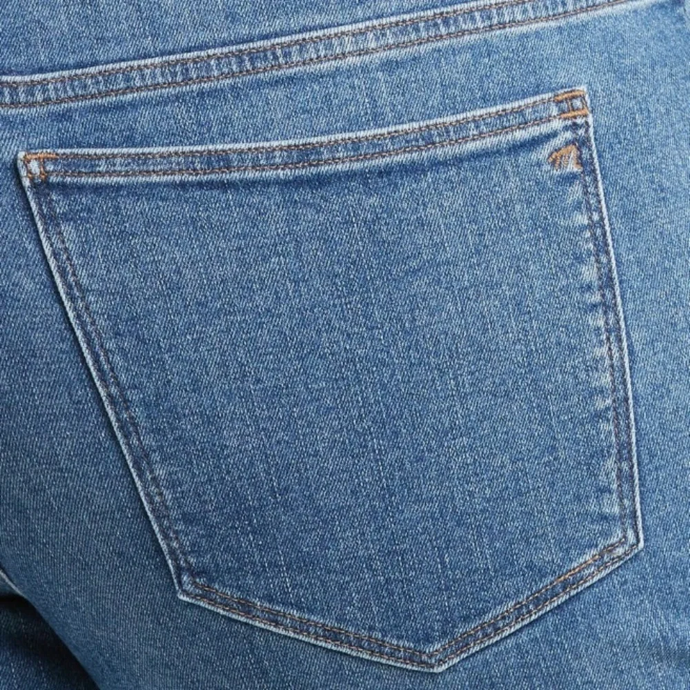 Madewell Plus Size Raw Hem Kick Out Crop Ankle Jeans Sz 26 Medium Wash